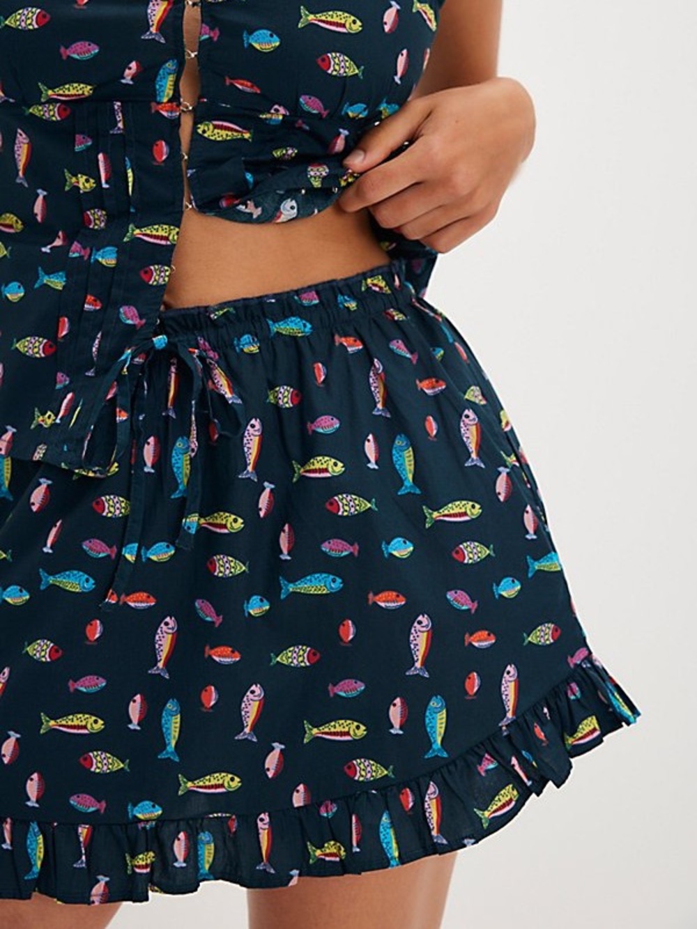 Free People/ Ellia Printed Skort / Size XS